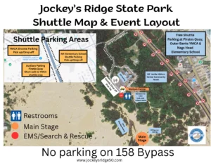 Jockey's Ridge State Park Event Layout